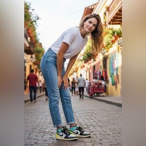 Air Jordan 1 Mid GS “pastel” from 2021
Size 7